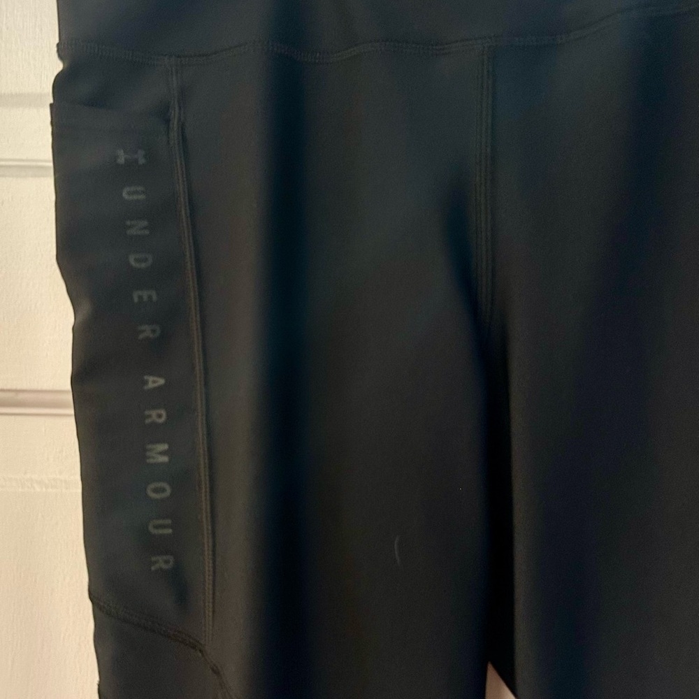 Under Armour HeatGear Compression Leggings - Black, Size L